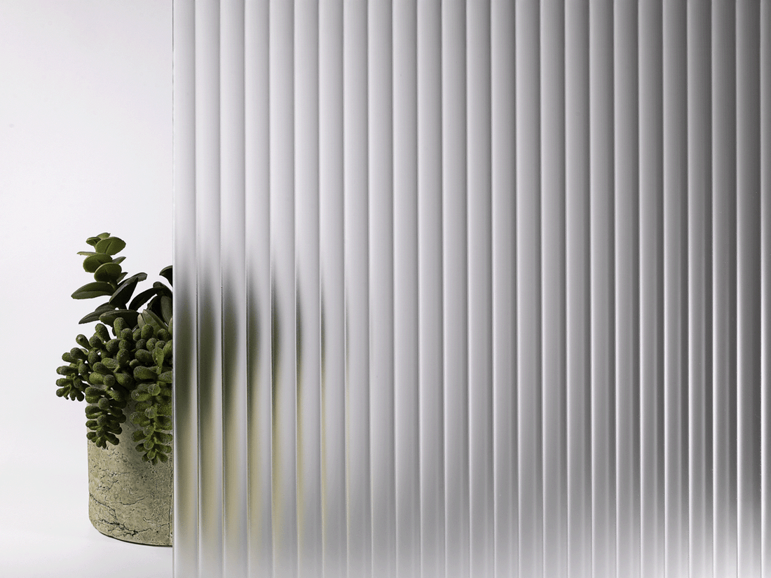 1/2" Reeded Mist
