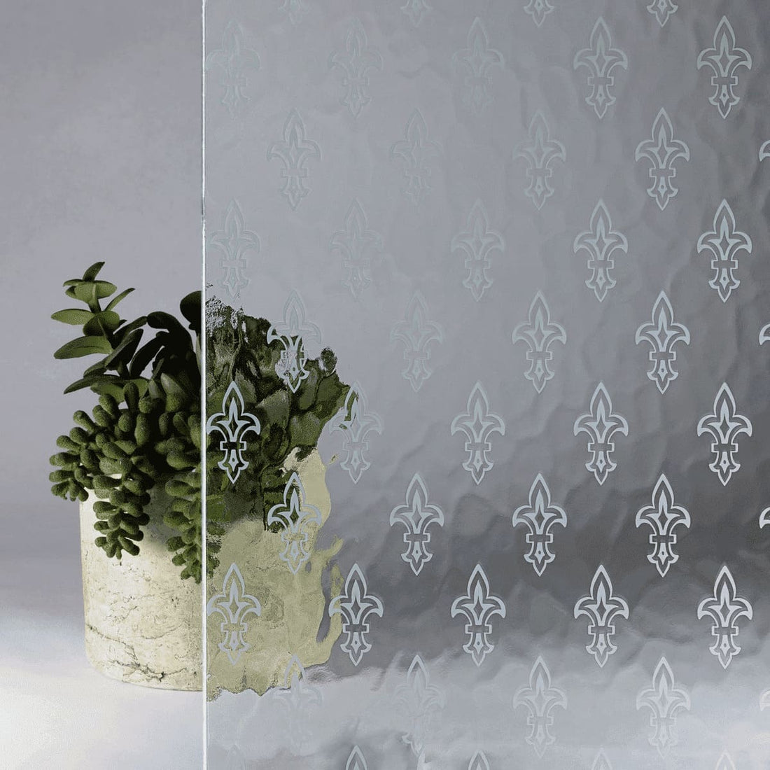 Printed Fleur De Lis