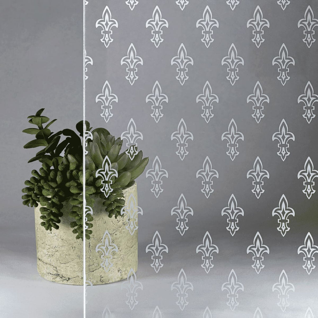Printed Fleur De Lis