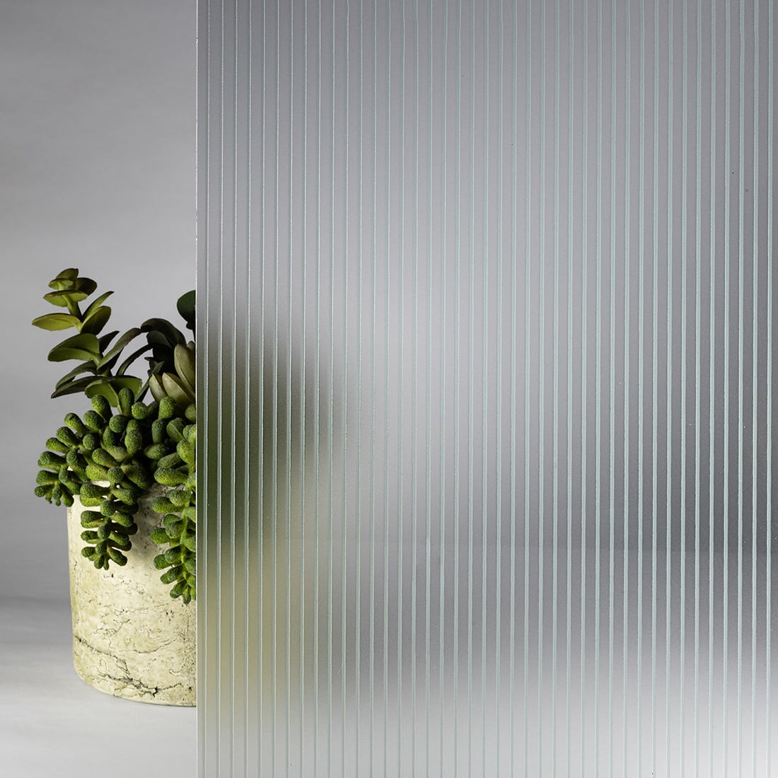 Ribbed Acid Etched